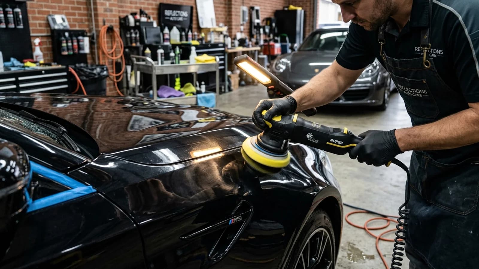 Paint Correction & Scratch Removal - Above and Beyond Car Detailing